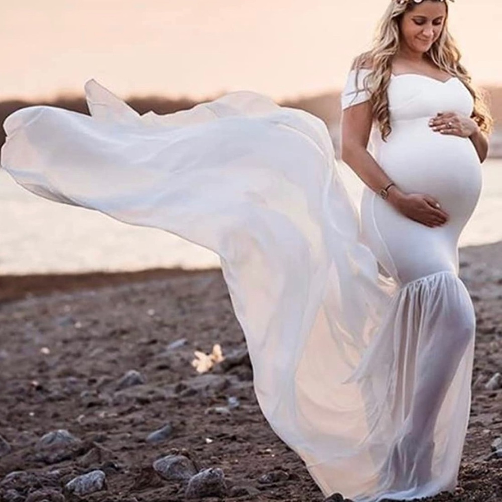 Maternity wedding dress new